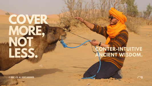 How Nomads Protect Themselves from Sun, Sand & Wind (and Why Tagelmust Scarves Matter)