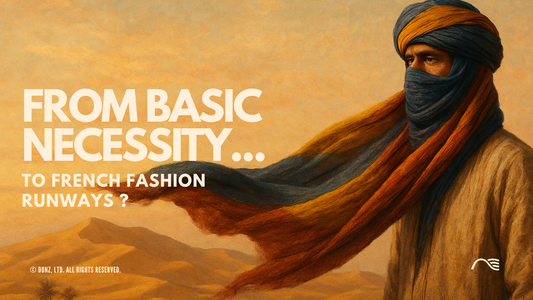 Tagelmust: A Tribute to the Timeless Elegance of Nomads – Sustainable Fashion and Tribal Scarves