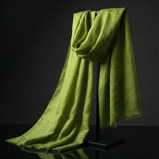 Original Tan Green Tagelmust | Lightweight Nomad Travel Scarf
