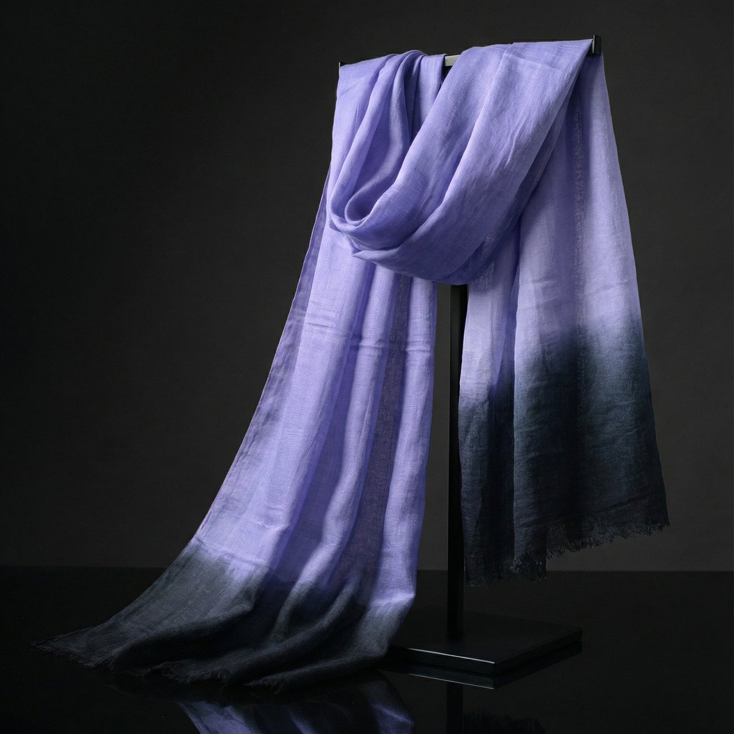 Dyed Vista Blue Tagelmust | Lightweight Nomad Travel Scarf