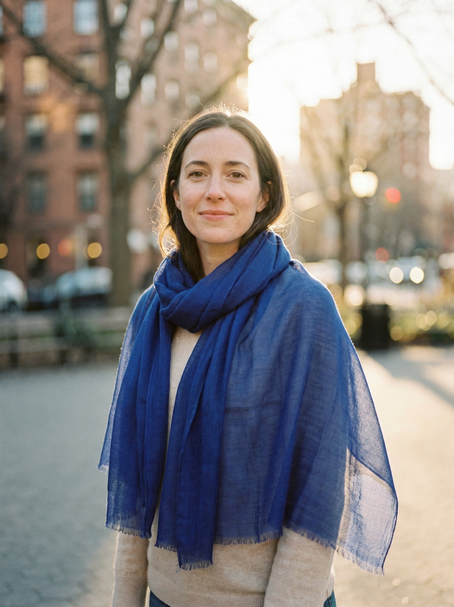 Original Indigo Blue Tagelmust | Lightweight Nomad Travel Scarf