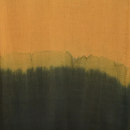 Dyed Harvest Gold Tagelmust | Lightweight Nomad Travel Scarf