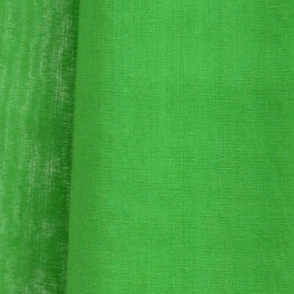 Close‑up of Sea Green Soaked Tagelmust scarf fabric – bright emerald / teal Moroccan headscarf, sustainably sourced lightweight weave ideal for nomadic travelers searching for teal, emerald, or bright‑green scarves for hot‑weather, dry‑climate adventures.