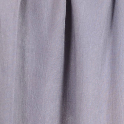 Close‑up of Taupe Gray Soaked Tagelmust scarf fabric – understated taupe‑grey Moroccan headscarf, sustainably sourced lightweight weave ideal for nomadic travelers searching for grey, taupe, or neutral scarves for hot‑weather, dry‑climate adventures